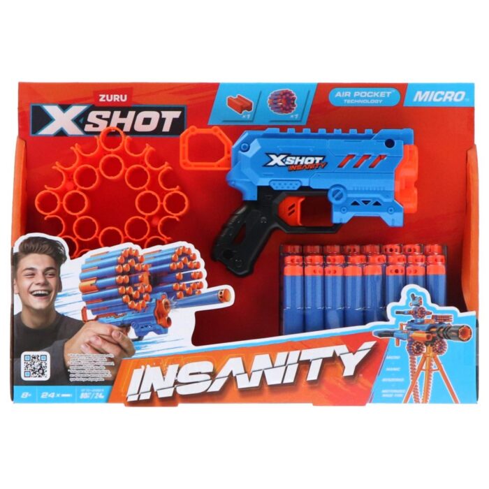 X-shot Insanity Micro (24 darts)