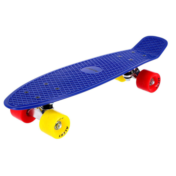 Alert Outdoor Skateboard 55 Cm Blauw - Afbeelding 4