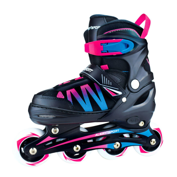 Alert Sport Inline Skates / Skeelers Roze (Maat 31-34) - Afbeelding 2