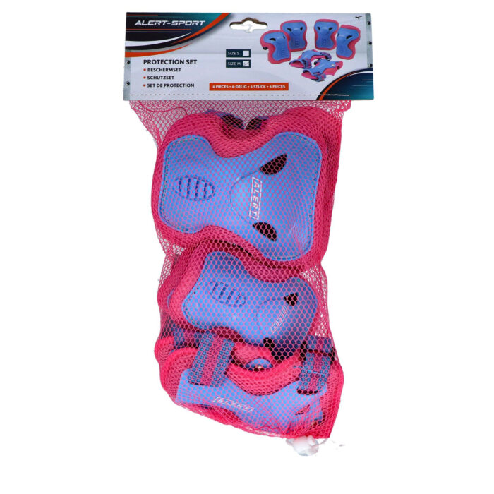 Alert Sport Skate Beschermset Kinderen 3 Delig (Maat M) Roze - Afbeelding 4