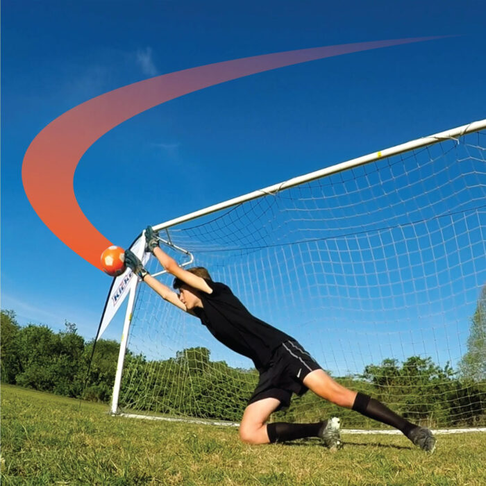 Kickerball Voetbal oranje maat 4 - Afbeelding 3