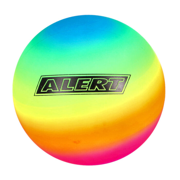 Alert Sport Minivoetbal 15 cm PVC Regenboog (3 Stuks) - Afbeelding 2