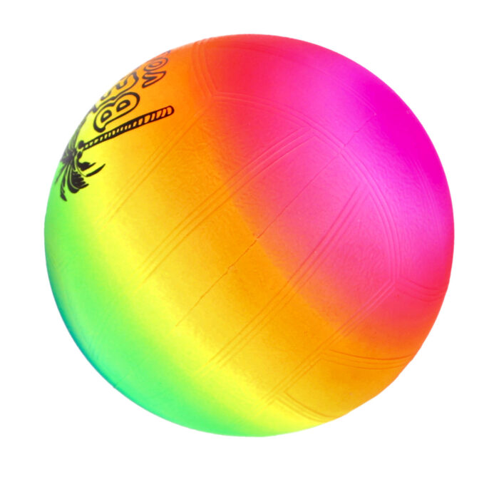 Alert Sport Minivoetbal 15 cm PVC Regenboog (3 Stuks) - Afbeelding 3