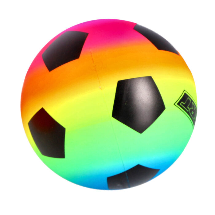 Alert Sport Minivoetbal 15 cm PVC Regenboog (3 Stuks) - Afbeelding 4