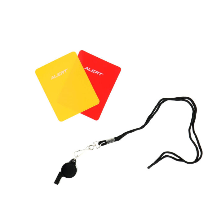 Alert Scheidsrechtersfluitje Met Kaarten - Afbeelding 2