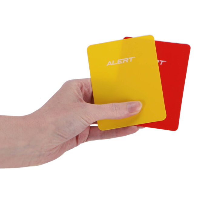 Alert Scheidsrechtersfluitje Met Kaarten - Afbeelding 4