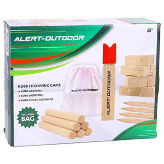Alert Outdoor Kubb Werpset Basic King 30 Cm - Afbeelding 3