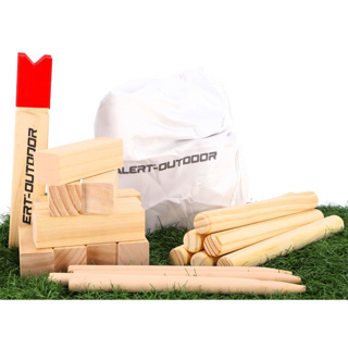 Alert Outdoor Kubb Werpset Basic King 30 Cm - Afbeelding 5