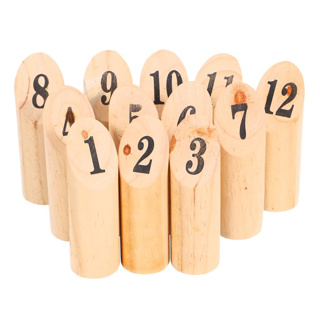 Alert Outdoor Houten Werpspel Met Handig Opbergnet - Afbeelding 2