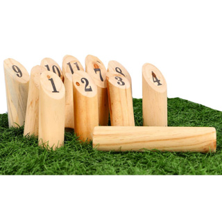 Alert Outdoor Houten Werpspel Met Handig Opbergnet - Afbeelding 4