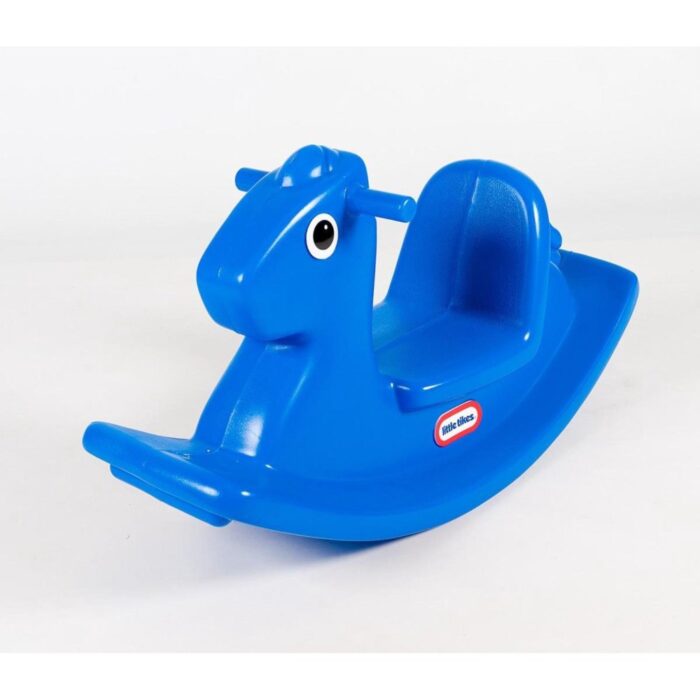 Little Tikes rocking horse blue
