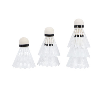 Alert Sport Badminton Shuttles Wit 6 stuks - Afbeelding 3