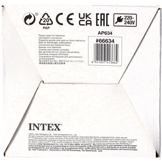 Intex Pomp Elektrisch 220V + 12V - Afbeelding 4