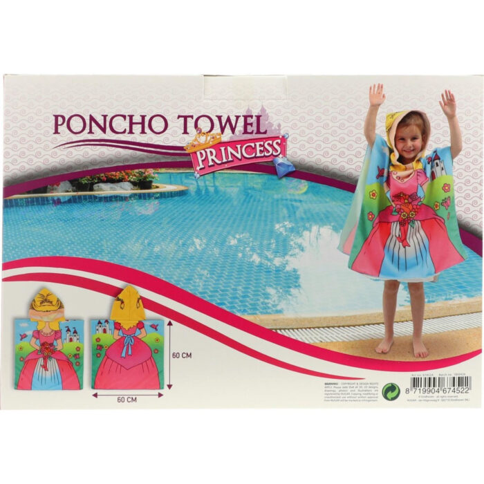 Poncho Handdoek Prinses - Afbeelding 4