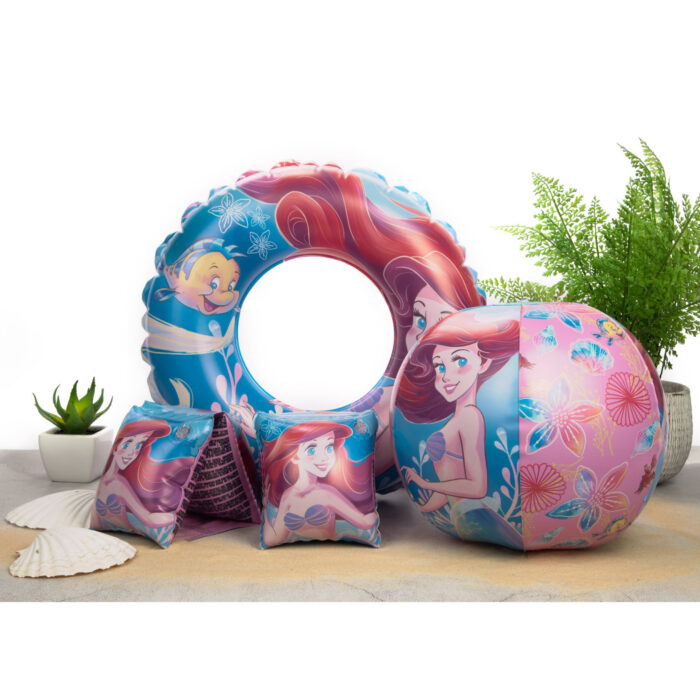 Zwemset (Vleugels, Ring en Bal) Ariel - Afbeelding 3