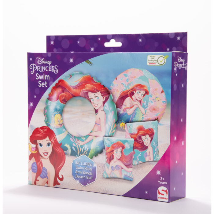 Zwemset (Vleugels, Ring en Bal) Ariel - Afbeelding 4