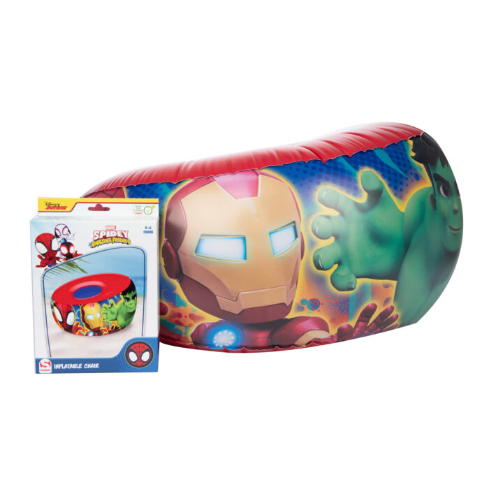 Stoel Opblaasbaar Spidey And Friends - Afbeelding 4