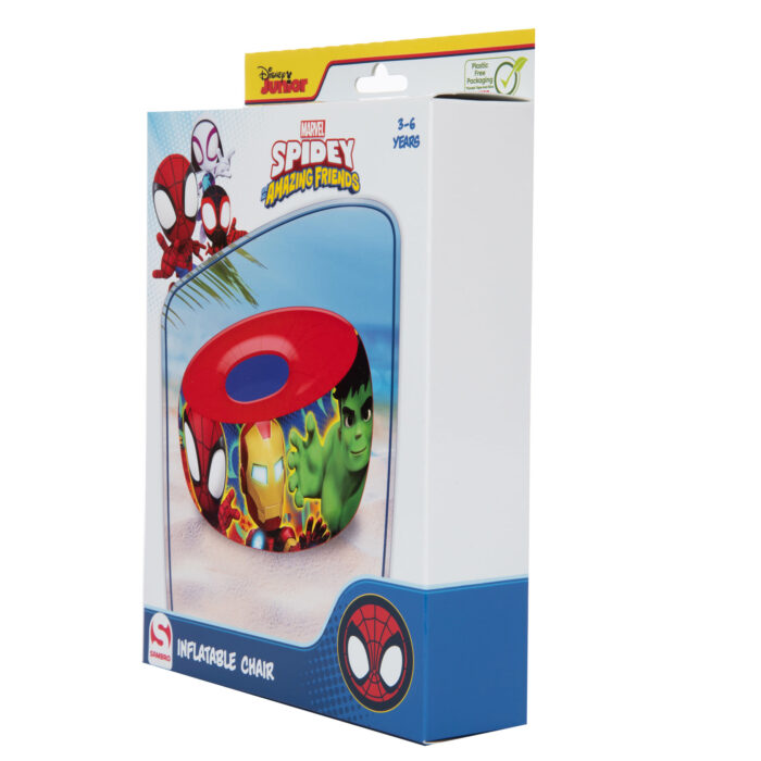 Stoel Opblaasbaar Spidey And Friends - Afbeelding 5