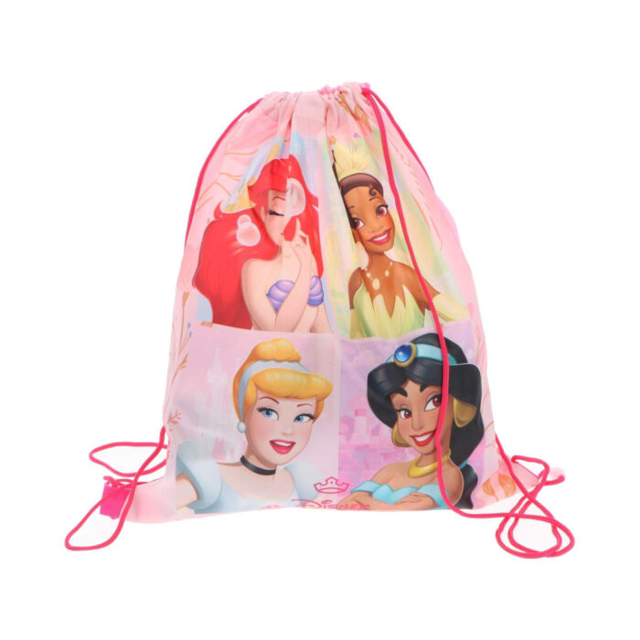 Princess gym-zwemtas 40x35 cm - Afbeelding 2