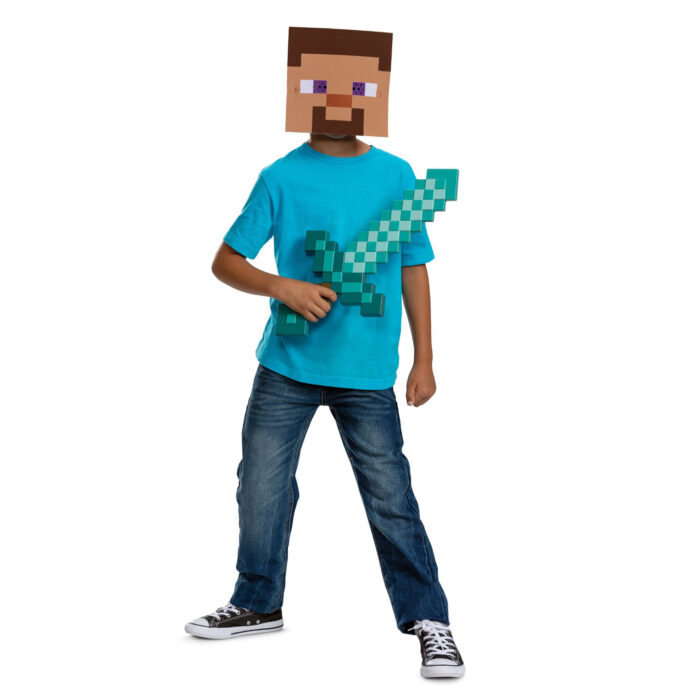 Minecraft zwaard en masker set compleet - Afbeelding 3
