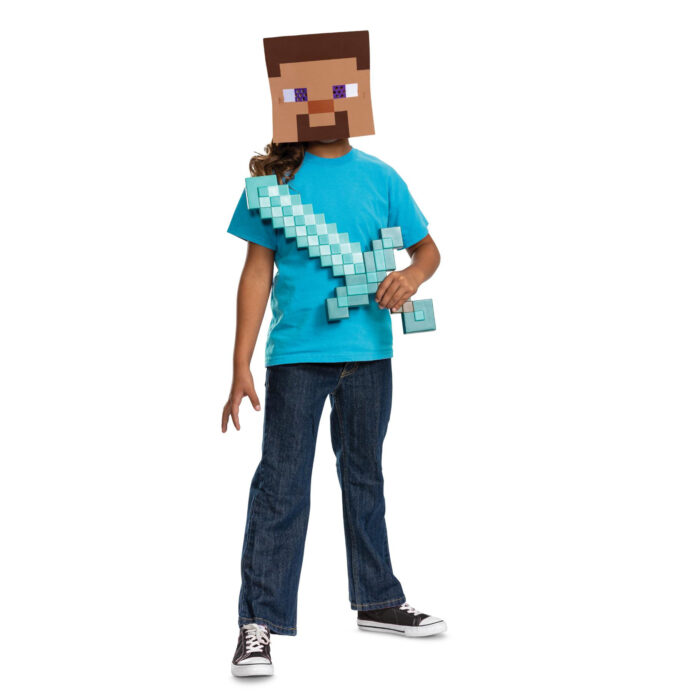 Minecraft zwaard en masker set compleet - Afbeelding 5