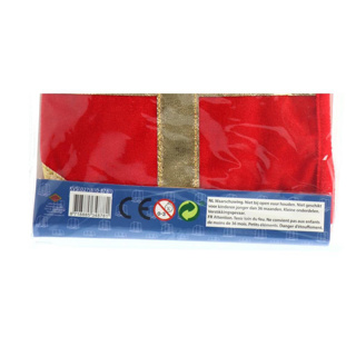 Verkleedset Sinterklaas Cape Met Mijter 1 Maat - Afbeelding 6