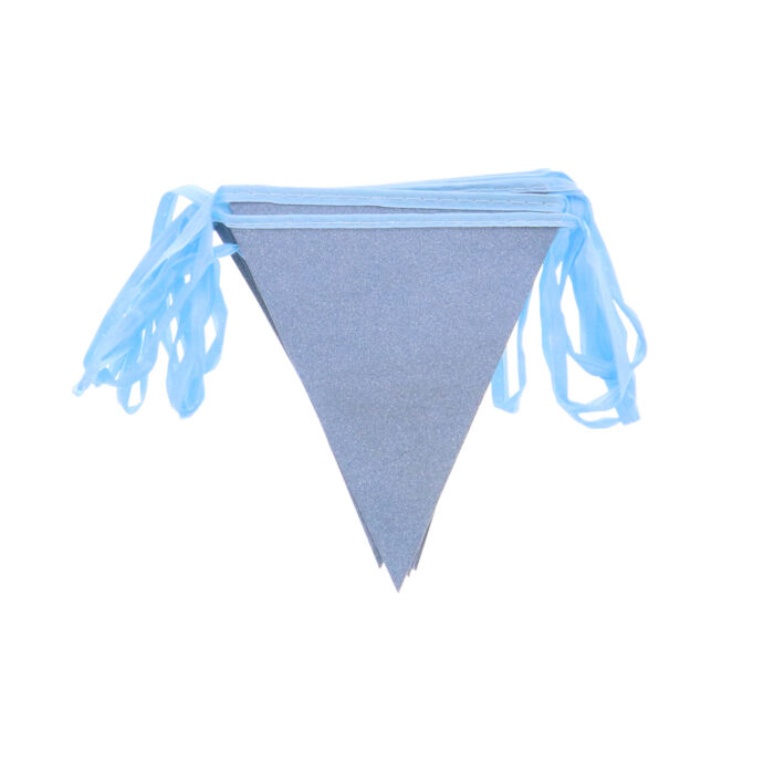 Glitterslinger Lichtblauw 6m - Afbeelding 2