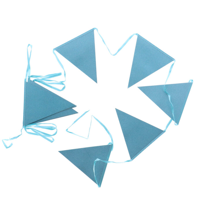 Glitterslinger Mint 6m - Afbeelding 3