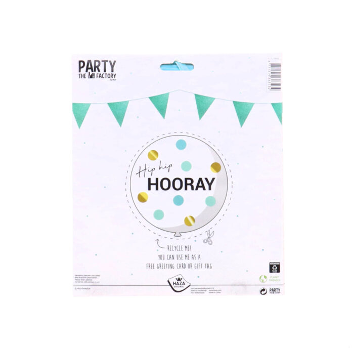 Glitterslinger Mint 6m - Afbeelding 4