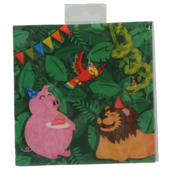 Jungle Thema Servetten