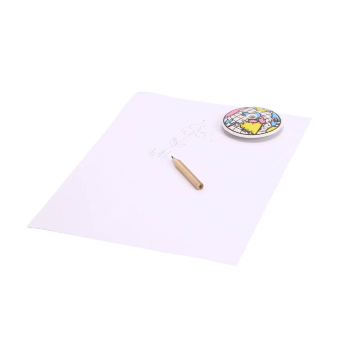 Potlood Met Gum Tol Wereldbol - Afbeelding 5