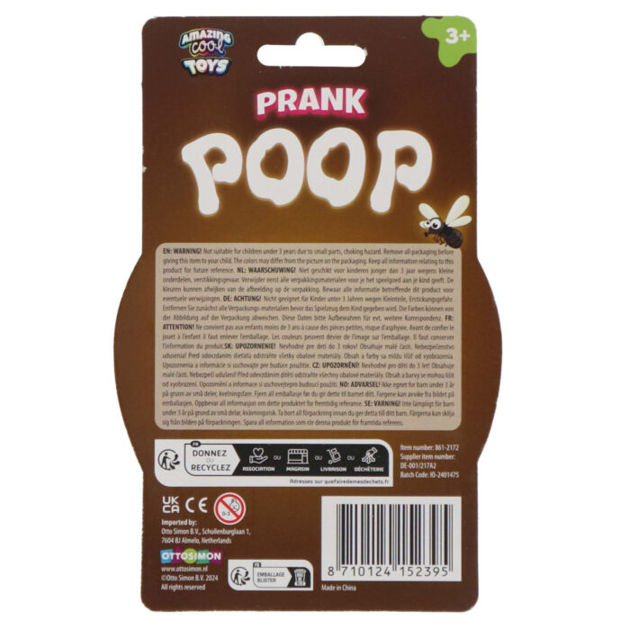 Amazing Cool squishy drol met maden - Afbeelding 3