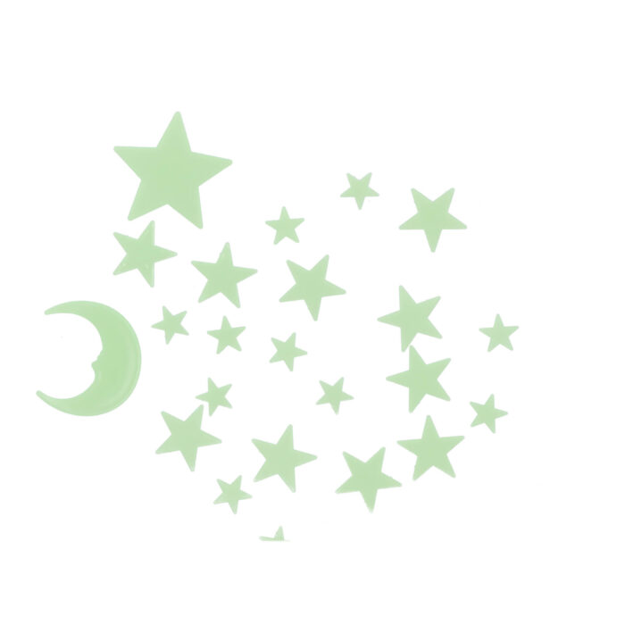 Glow In The Dark Sterren En Maan - Afbeelding 2
