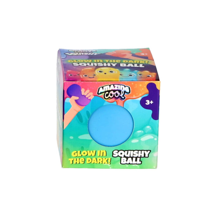 Amazing Cool squishy bal glow in the dark assorti kleuren - Afbeelding 5