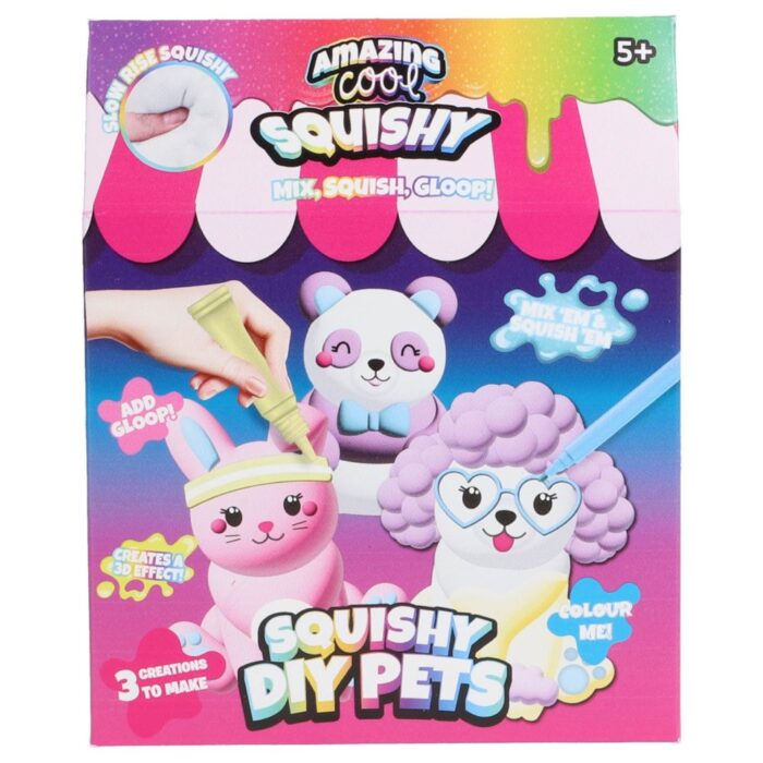 Amazing Cool Squishy DIY Pets 3 Pack