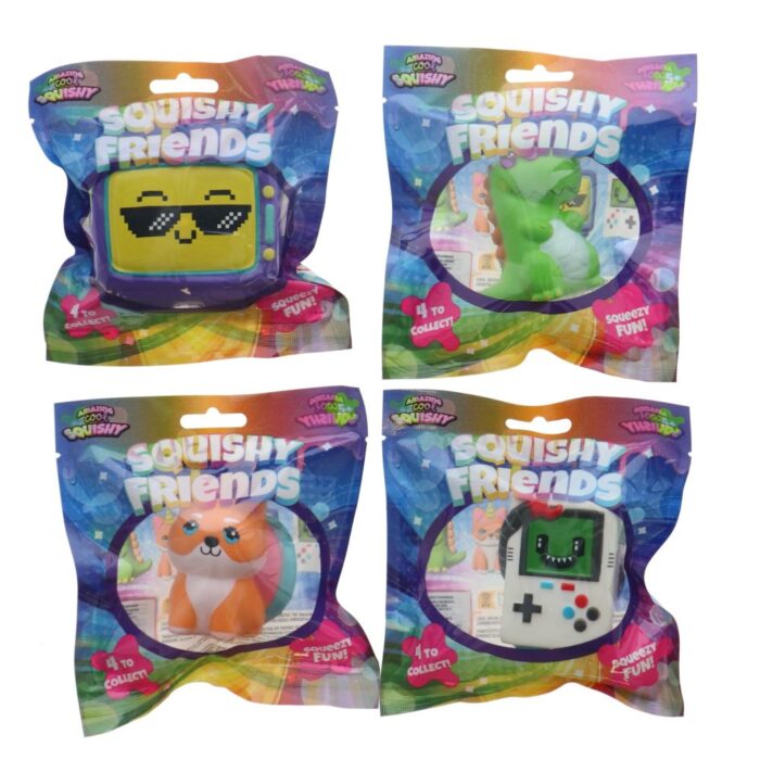Amazing Cool Squishy Friends 3 Assorti