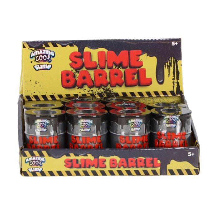 Amazing Cool slime zwart in olievat 75 gram