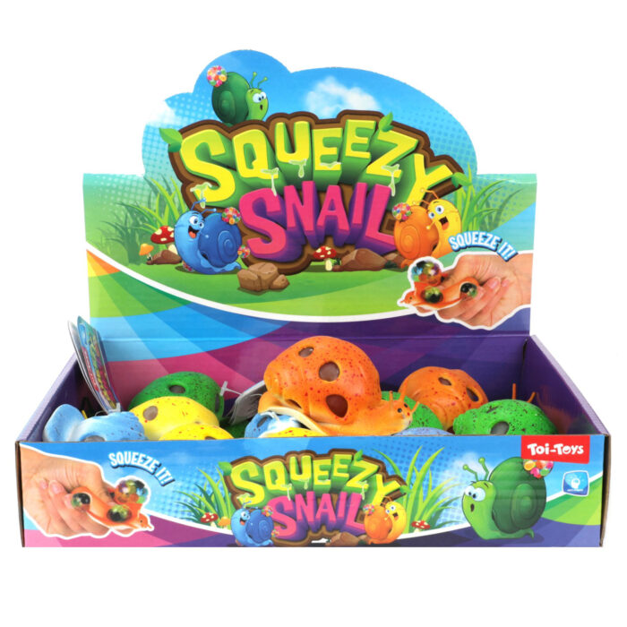 Knijpslak met balletjes 4 assorti - Afbeelding 2