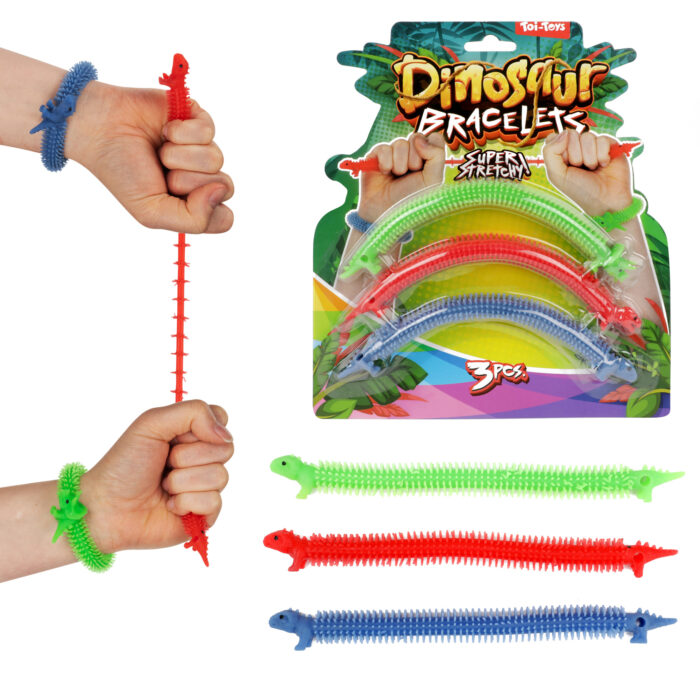 Armbanden bungee dino 3 stuks - Afbeelding 6