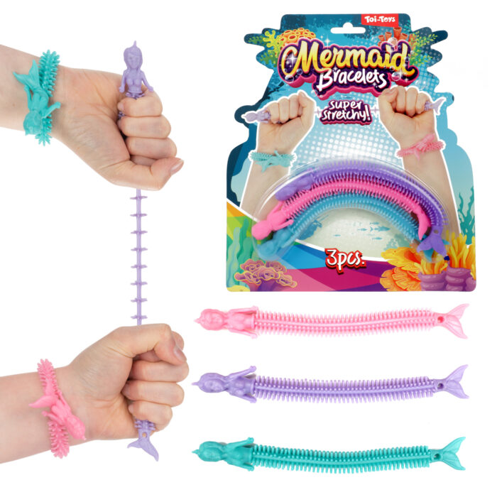 Armbanden bungee zeemeermin 3 stuks - Afbeelding 6