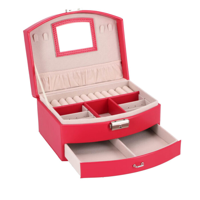 Juwelenbox Deluxe Roze - Afbeelding 2