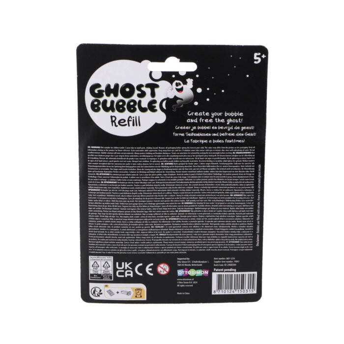 Ghost Bubble refill 70ml Bubbelwater  en rookpatroon - Afbeelding 6