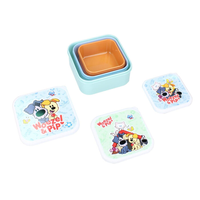 Woezel En Pip Snackbox 3 In 1 Fresh Bites - Afbeelding 2