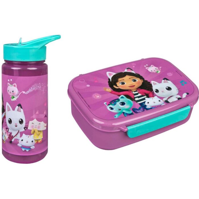 Gabby set broodtrommel en drinkfles