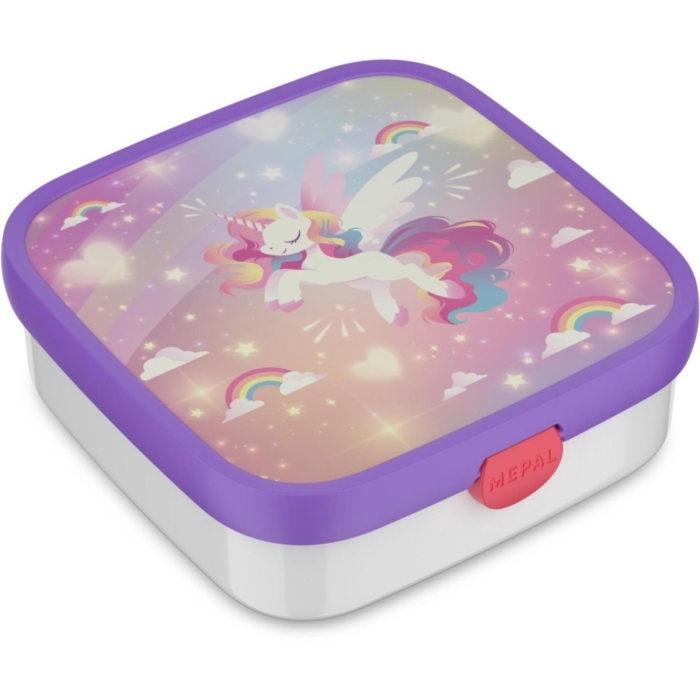 Bento lunchbox campus groot - unicorn glow