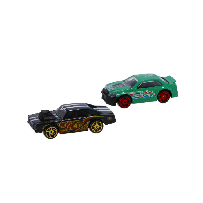 Rapid Wheels opbergbox met 2 diecast freewheel auto's - Afbeelding 3