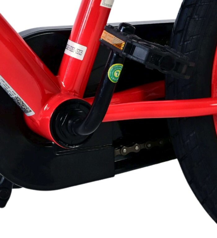 Spider-Man Kinderfiets - Jongens - 16 inch - Blauw/Rood - Twee handremmen - Afbeelding 9