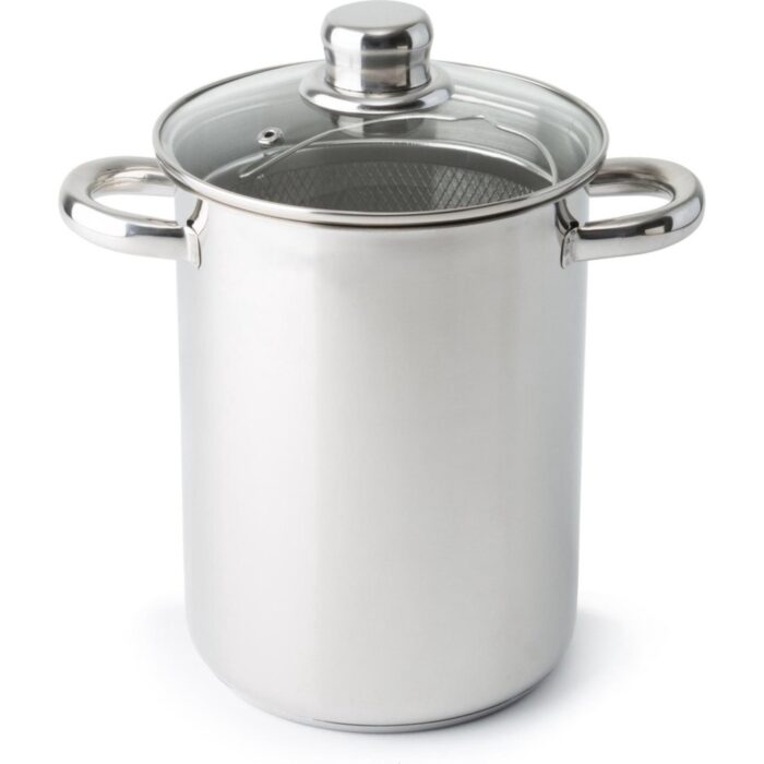 Asperge pastapan RVS 21x16cm