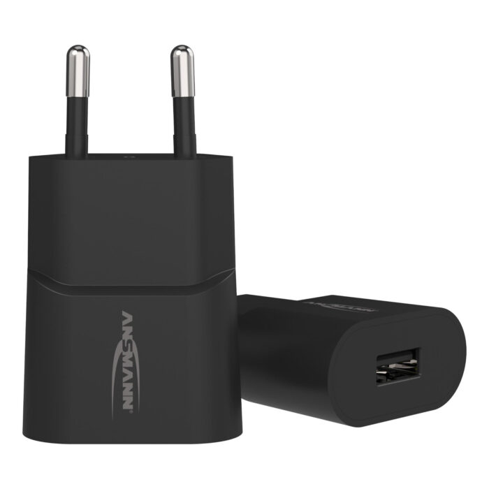 Ansmann telefoonoplader-blokje usb-a zwart - Afbeelding 2