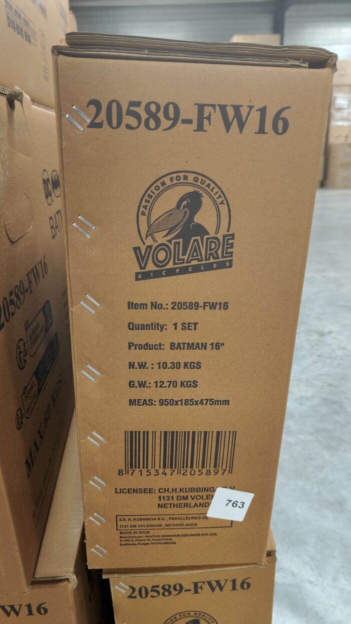 Batman Kinderfiets - Jongens - 16 inch - Zwart - 2 handremmen - Afbeelding 11